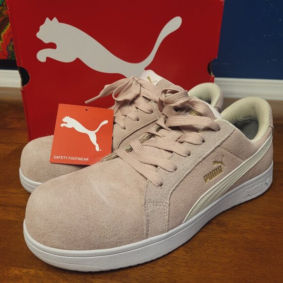 Puma ~ Iconic Suede Pink Shoes ~ Size 9.5 ~ NIB - Picture 3 of 6